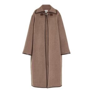 Toteme Double-Clasp Wool Coat - EU 34